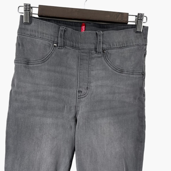 SPANX Distressed Denim Leggings in Vintage Grey‎ - Picture 2 of 8